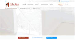 Desktop Screenshot of fabritiusinterieur.nl